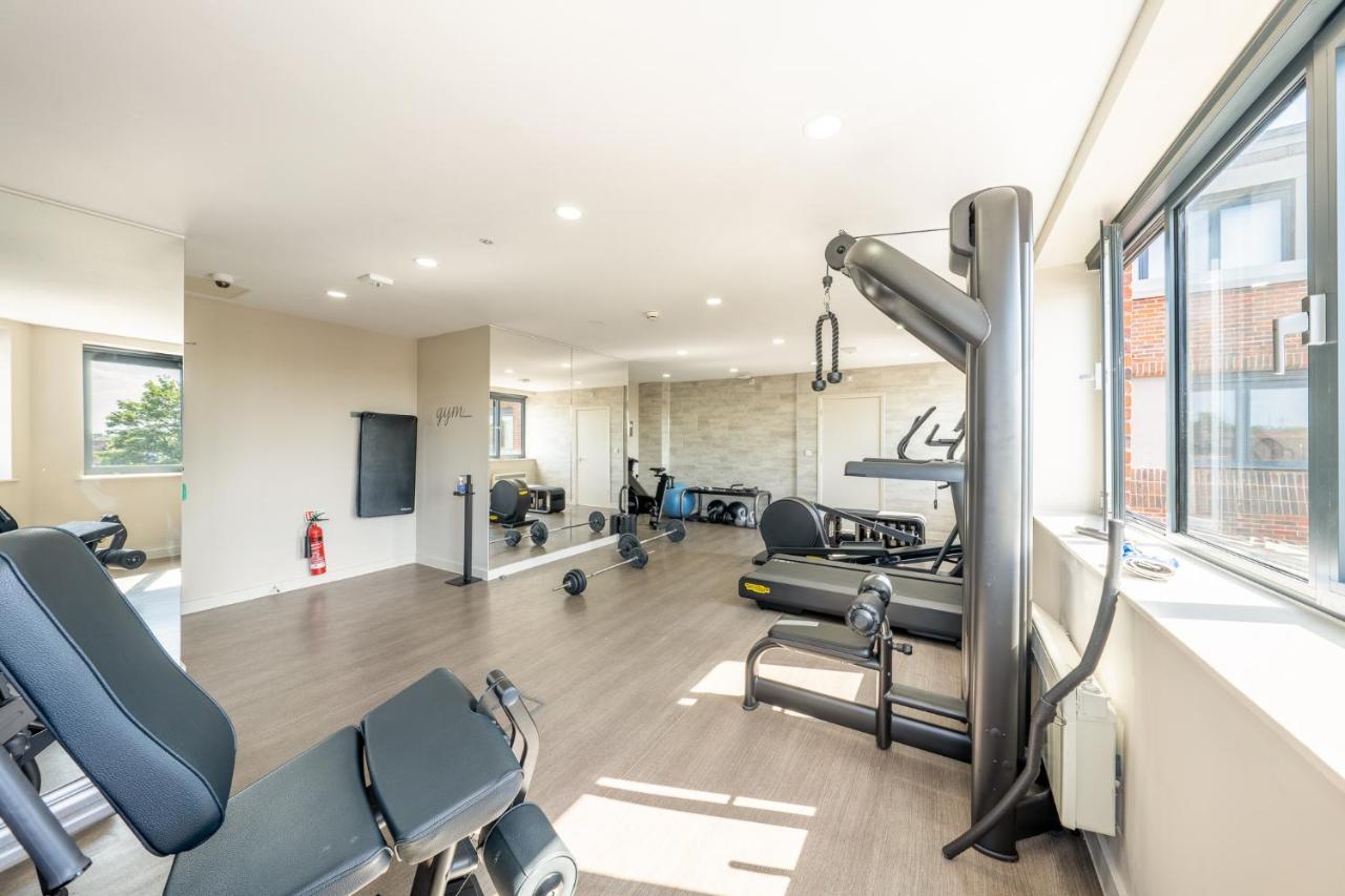 Luxury One Bedroom Serviced Apartment In The Heart Of Bedford Exterior foto